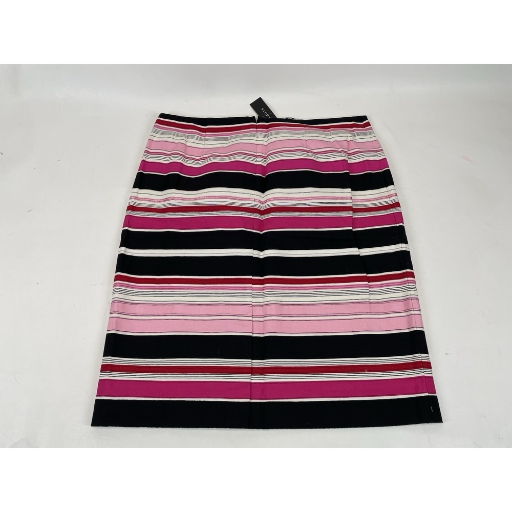 Talbots Lined Pencil Skirt Womens Size 12‎ Multicolor NWT - Picture 2 of 4